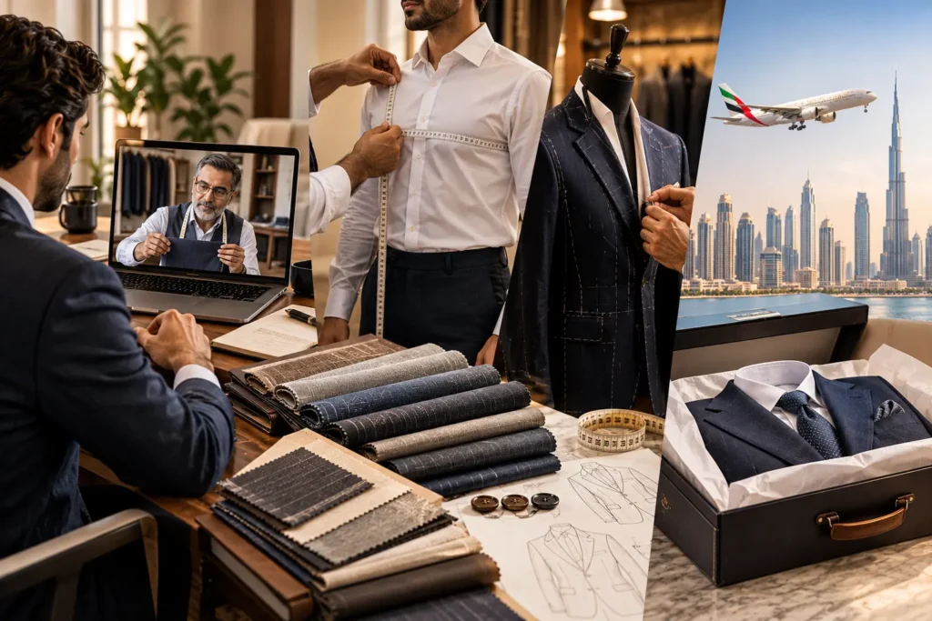 How Online Bespoke Tailoring Works