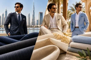Best Suit Fabrics for the UAE Climate